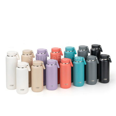 Customization High-Value Easy-Pull Design Large-Capacity Handle Sports Water Bottle Promotional Products
