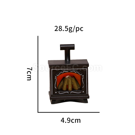 Customization Small Fireplace Mini Candle Light Promotional Products