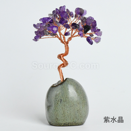Customization Bonsai Crystal Tree Promotional Products