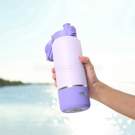 Customization 304 Stainless Steel Large Capacity Straight Ice Cup With Lock Promotional Products