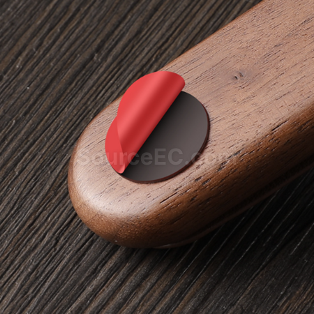 Customization Black walnut wood temporary parking number plate Promotional Products