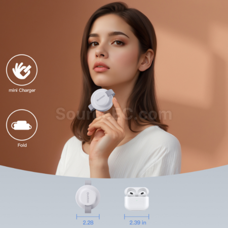 Customization Folding three - in - one magnetic wireless charger Promotional Products