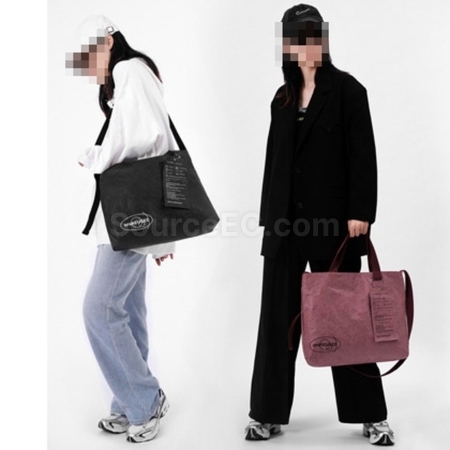 Customization Customized Large Capacity Waterproof Shoulder Crossbody DuPont Paper Eco-Friendly Bag Promotional Products