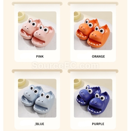 Customization Dinosaur Children's Slippers Promotional Products