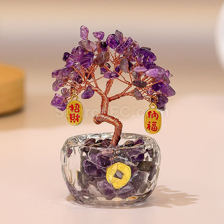 Customization Bonsai Crystal Tree Promotional Products