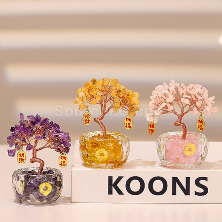 Customization Bonsai Crystal Tree Promotional Products