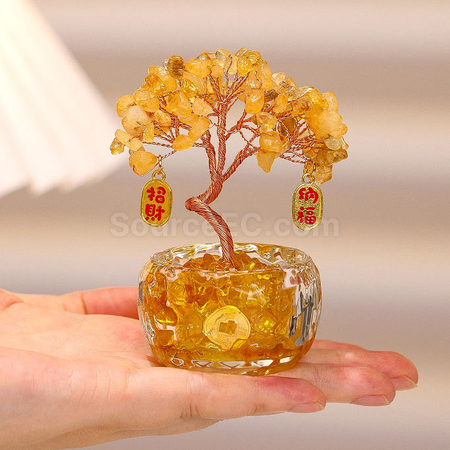 Customization Bonsai Crystal Tree Promotional Products