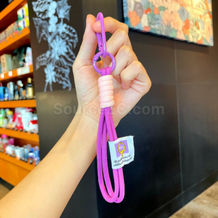 Customization Weaving rope lanyard keychain Promotional Products