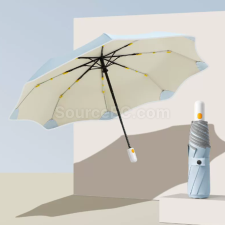 Customization Round-corner fully automatic folding umbrella Promotional Products