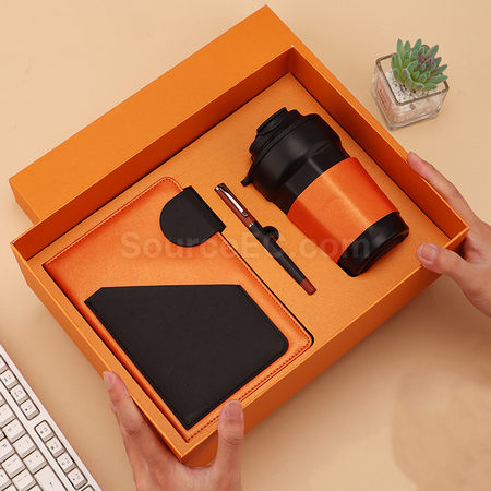 Customization Insulating Cup+Pen+Notebook Set Promotional Products