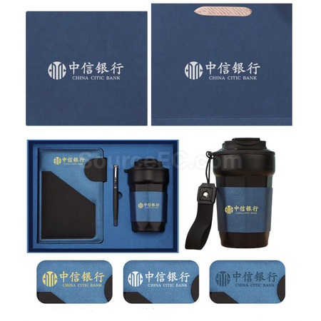 Customization Insulating Cup+Pen+Notebook Set Promotional Products