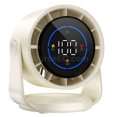 Customization Desktop Shaking Digital Display Fan Promotional Products