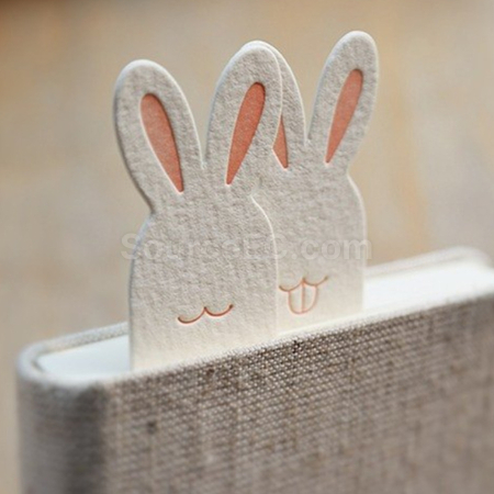 Customization DIY Cotton Paper Bookmark Promotional Products