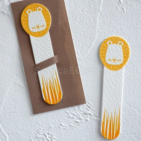 Customization DIY Cotton Paper Bookmark Promotional Products