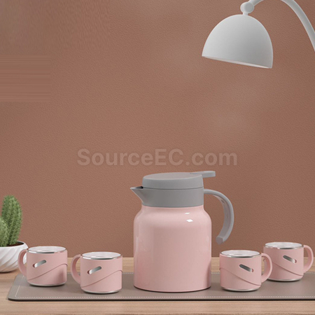 Customization Business Vacuum Stainless Steel Kettle Cup Gift Set Promotional Products