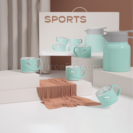 Customization Business Vacuum Stainless Steel Kettle Cup Gift Set Promotional Products