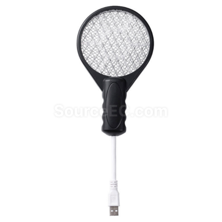 Customization USB Portable Mosquito Racket with Mosquito Lure, 2-in-1 Promotional Products
