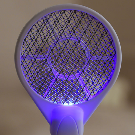 Customization USB Portable Mosquito Racket with Mosquito Lure, 2-in-1 Promotional Products