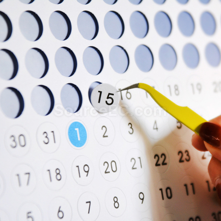 Customization Aperture Frame Calendar Promotional Products