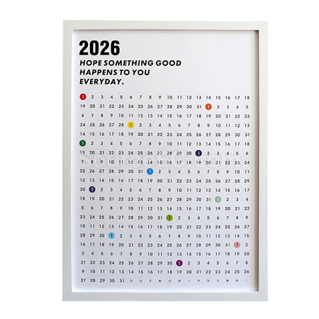 Customization Aperture Frame Calendar Promotional Products