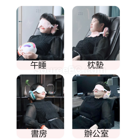 Customization Travel portable eye mask and neck pillow Promotional Products