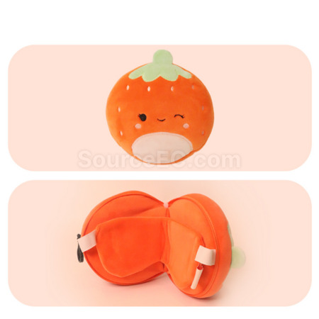 Customization Travel portable eye mask and neck pillow Promotional Products