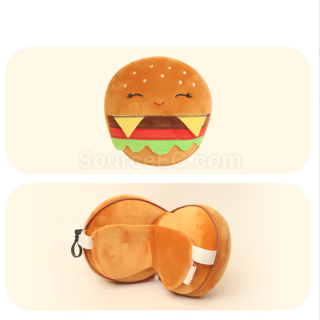 Customization Travel portable eye mask and neck pillow Promotional Products