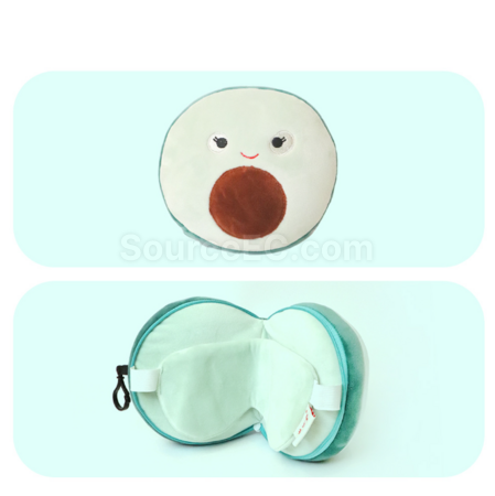 Customization Travel portable eye mask and neck pillow Promotional Products