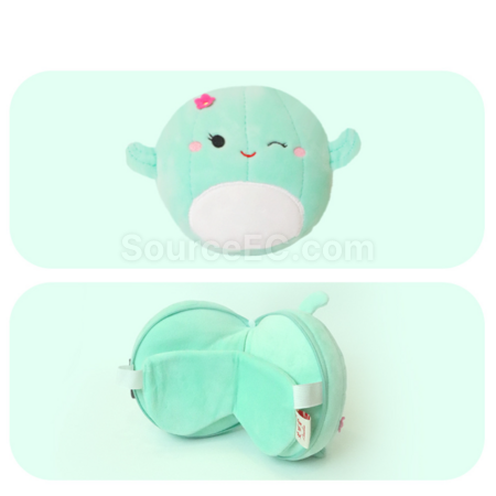Customization Travel portable eye mask and neck pillow Promotional Products