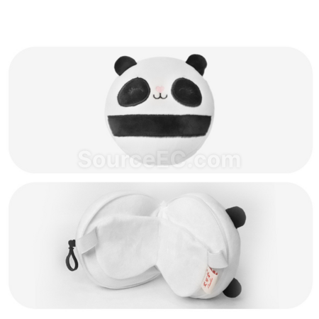 Customization Travel portable eye mask and neck pillow Promotional Products