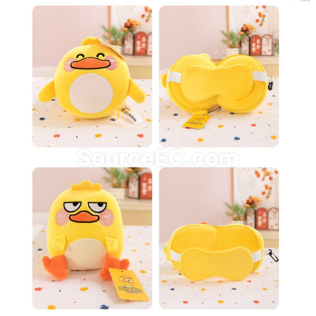 Customization Travel portable eye mask and neck pillow Promotional Products