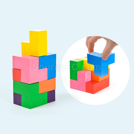 Customization Rubik's Cube Crayon Promotional Products