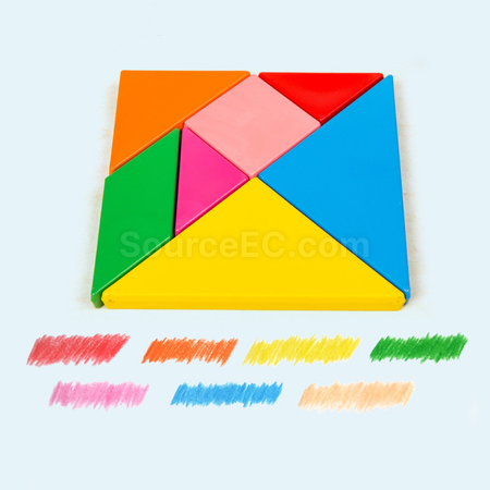 Customization Tangram Crayon Promotional Products