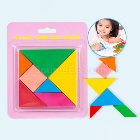 Customization Tangram Crayon Promotional Products