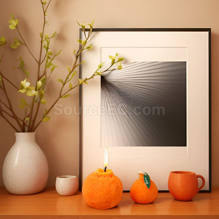 Customization Orange Scented Candle Promotional Products