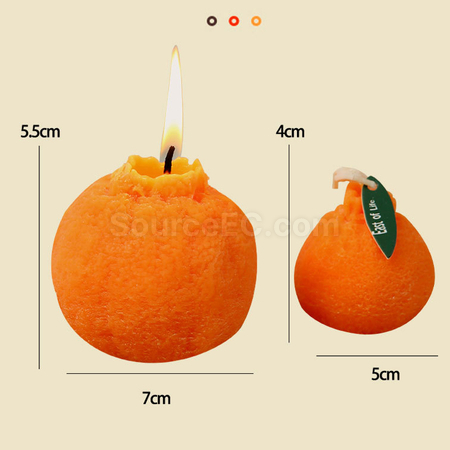 Customization Orange Scented Candle Promotional Products