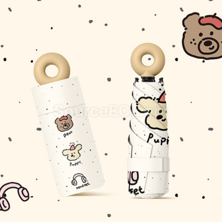 Customization Five-fold mini umbrella Promotional Products