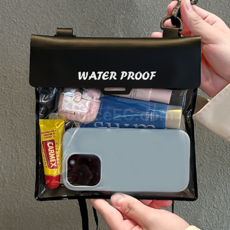 Customization Large-capacity crossbody waterproof bag with touchscreen functionality Promotional Products