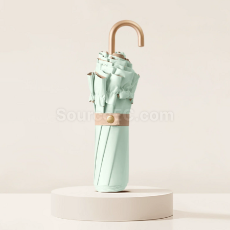 Customization Lace three - fold hooked - handle folding umbrella Promotional Products