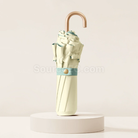 Customization Lace three - fold hooked - handle folding umbrella Promotional Products