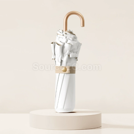 Customization Lace three - fold hooked - handle folding umbrella Promotional Products