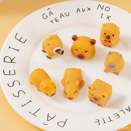 Customization Unzip the capybara squeezable toy Promotional Products