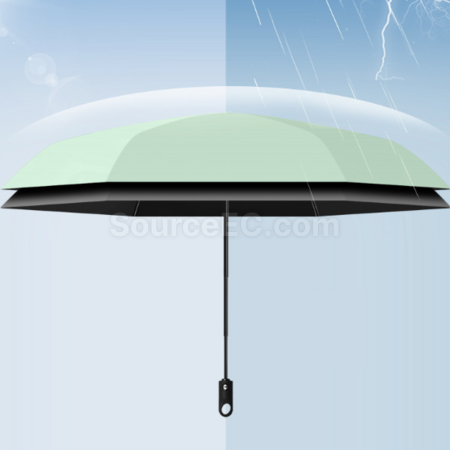 Customization Three-fold fully automatic ultra-light umbrella Promotional Products