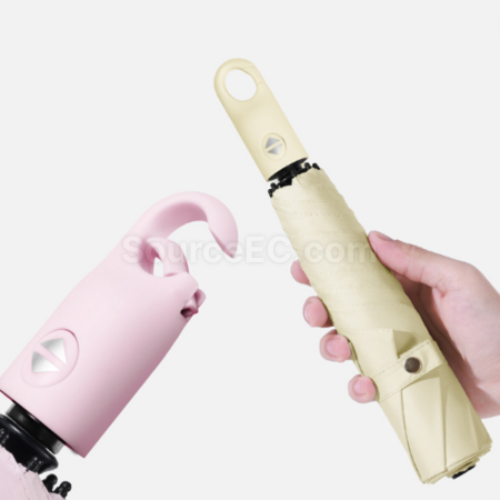 Customization Three-fold fully automatic ultra-light umbrella Promotional Products