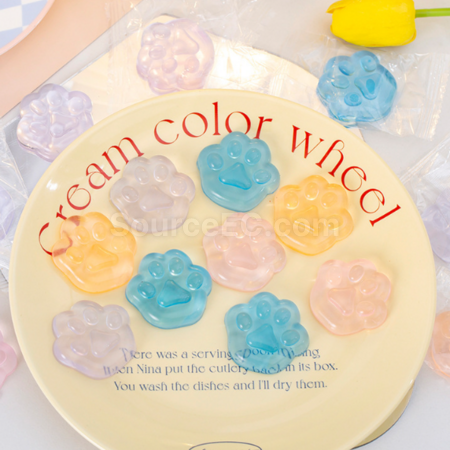 Customization Uncompress the ice - cold cat - paw - shaped stress - relieving toy Promotional Products