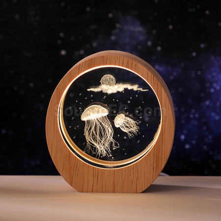 Customization 3D Engraved Night Light Promotional Products
