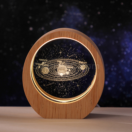 Customization 3D Engraved Night Light Promotional Products