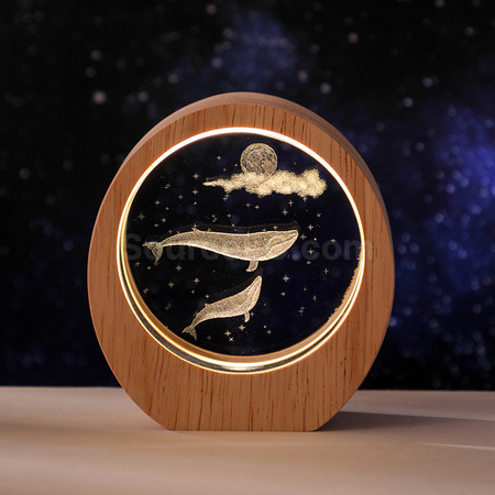 Customization 3D Engraved Night Light Promotional Products
