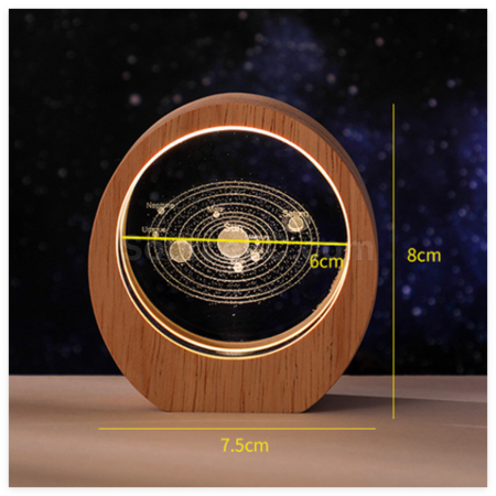 Customization 3D Engraved Night Light Promotional Products