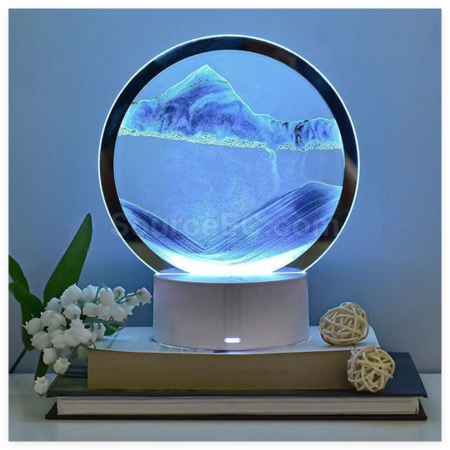 Customization 3D Quicksand Painting Night Light Promotional Products